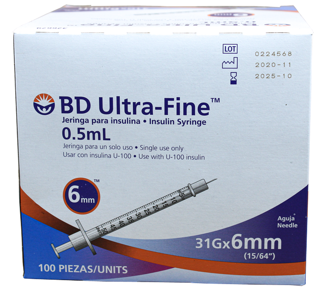 BD JGA INSUL 05ML C100 31GX6MM
