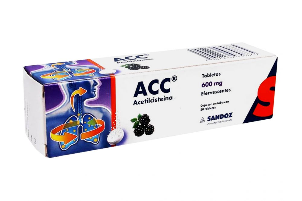 ACC 600MG C20 TABS EFER