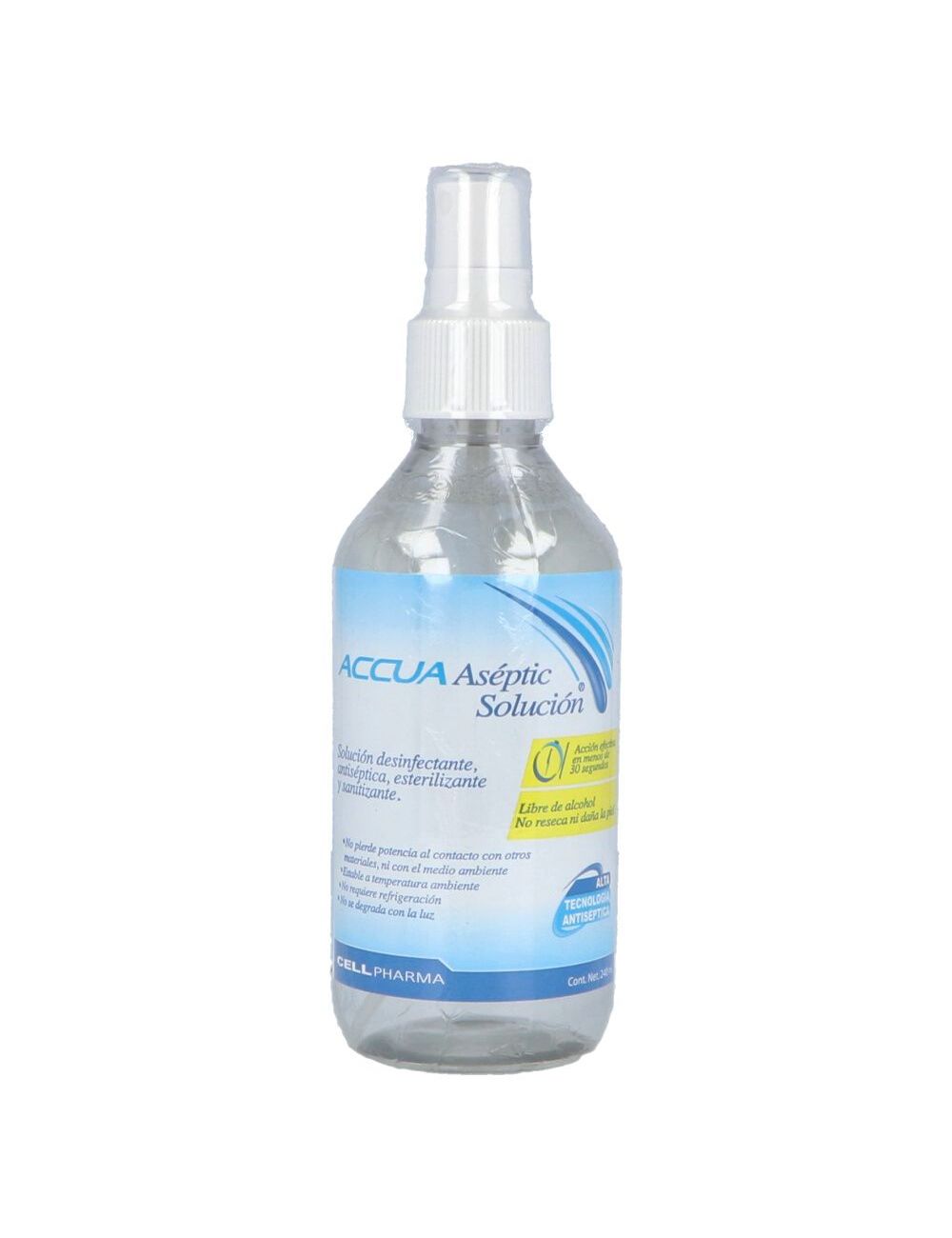 ACCUA ASEPTIC SOL FCO ATOMIZADOR C/240 ML