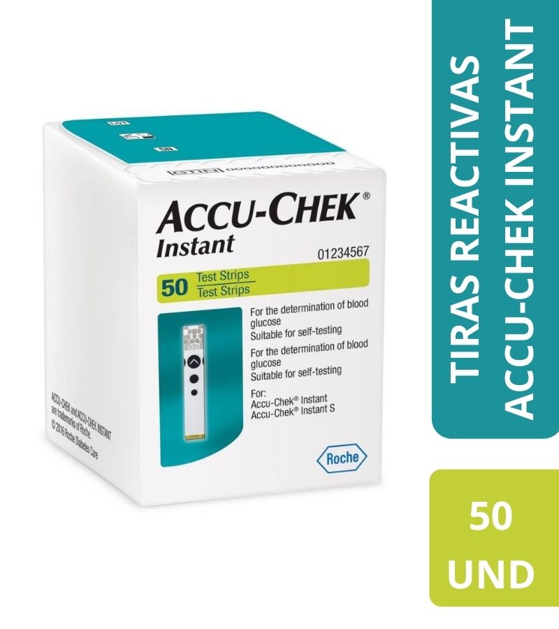 ACCU CHEK C50 TIRAS INSTANT