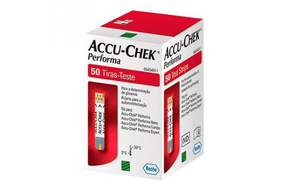 ACCU CHEK C 50 TIRAS PERFORMA