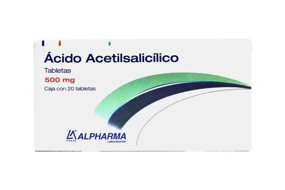 AC ACETILSALICILICO 500MG C20 ALPHARMA
