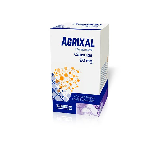 AGRIXAL 20MG C28 CAPS OMEPRAZOL BRULUAGSA