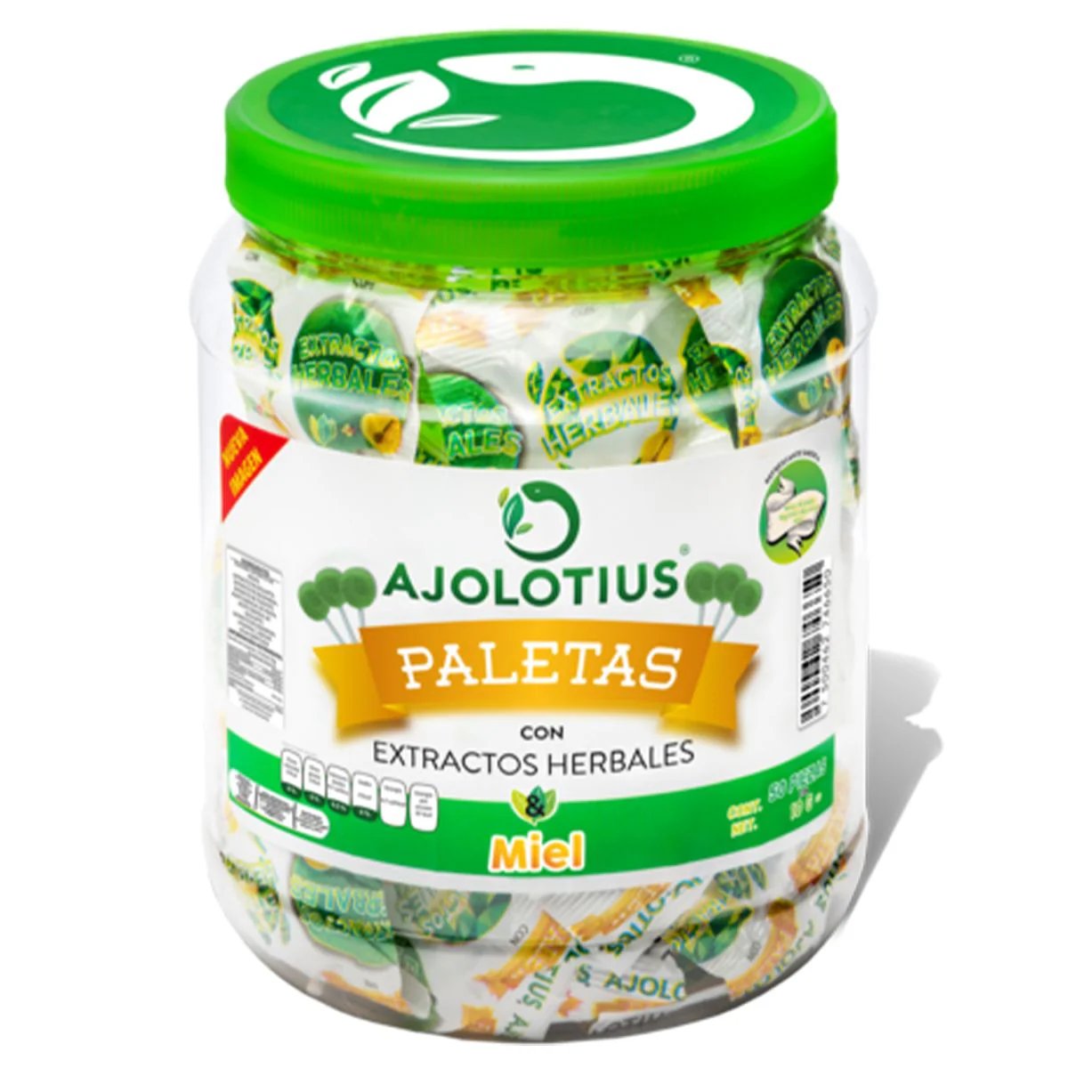 AJOLOTIUS PALETAS VITROLERO
