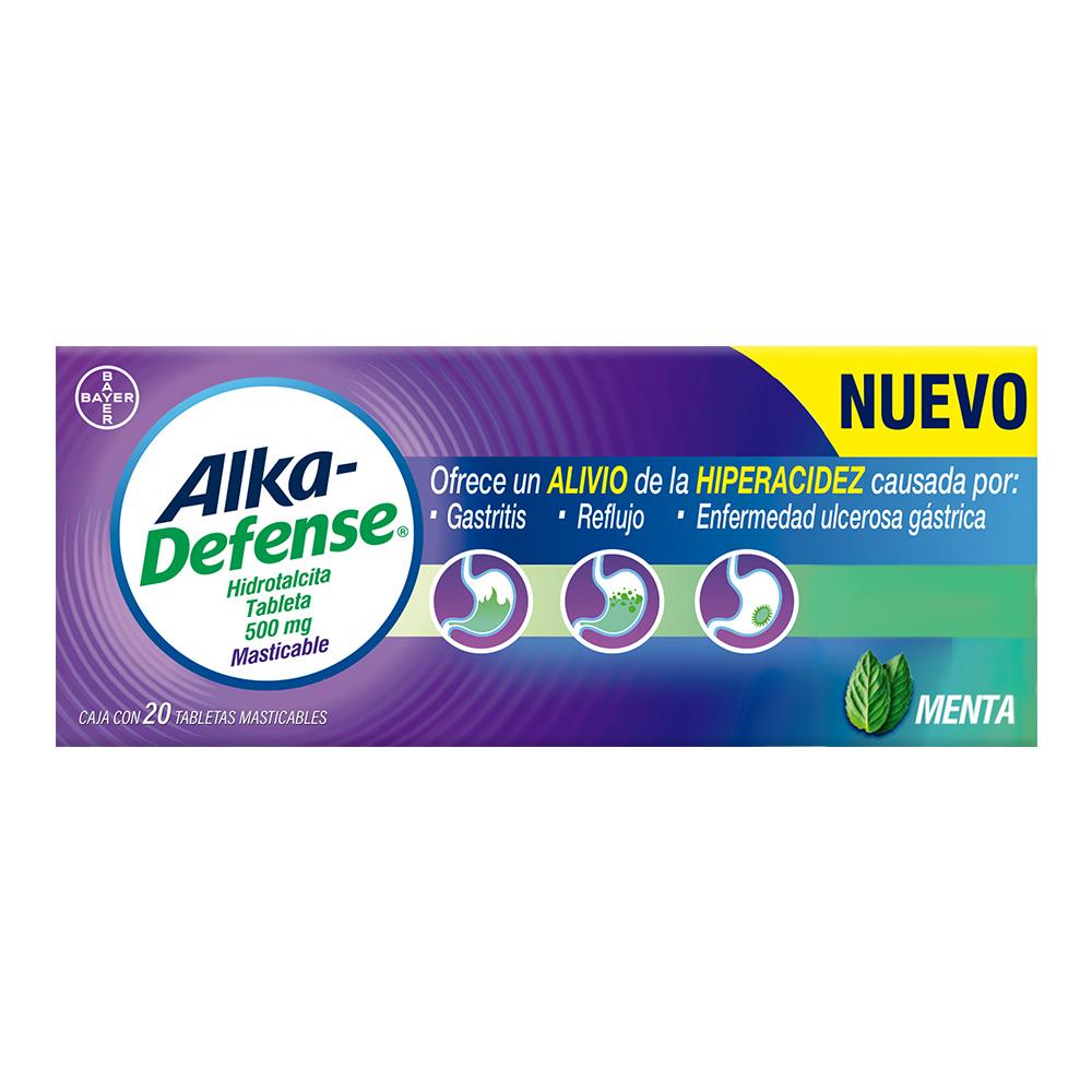 ALKA DEFENSE 500MG TAB 20 MASTICABLES
