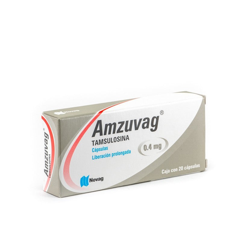 AMZUVAG 0 4MG C20 CAPS TAMSULOSINA NOVAG