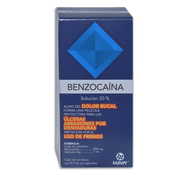 BENZOCAINA SOL 20% 200MG MAVER