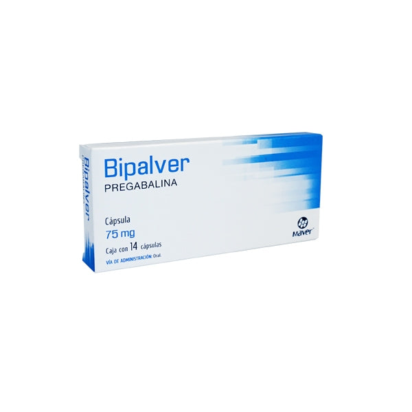 BIPALVER 75MG C14 CAPS PREGABALINA MAVER 240