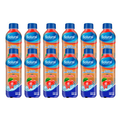SOLURAL SOL MANZANA FCO C/500 ML CAJA C/12