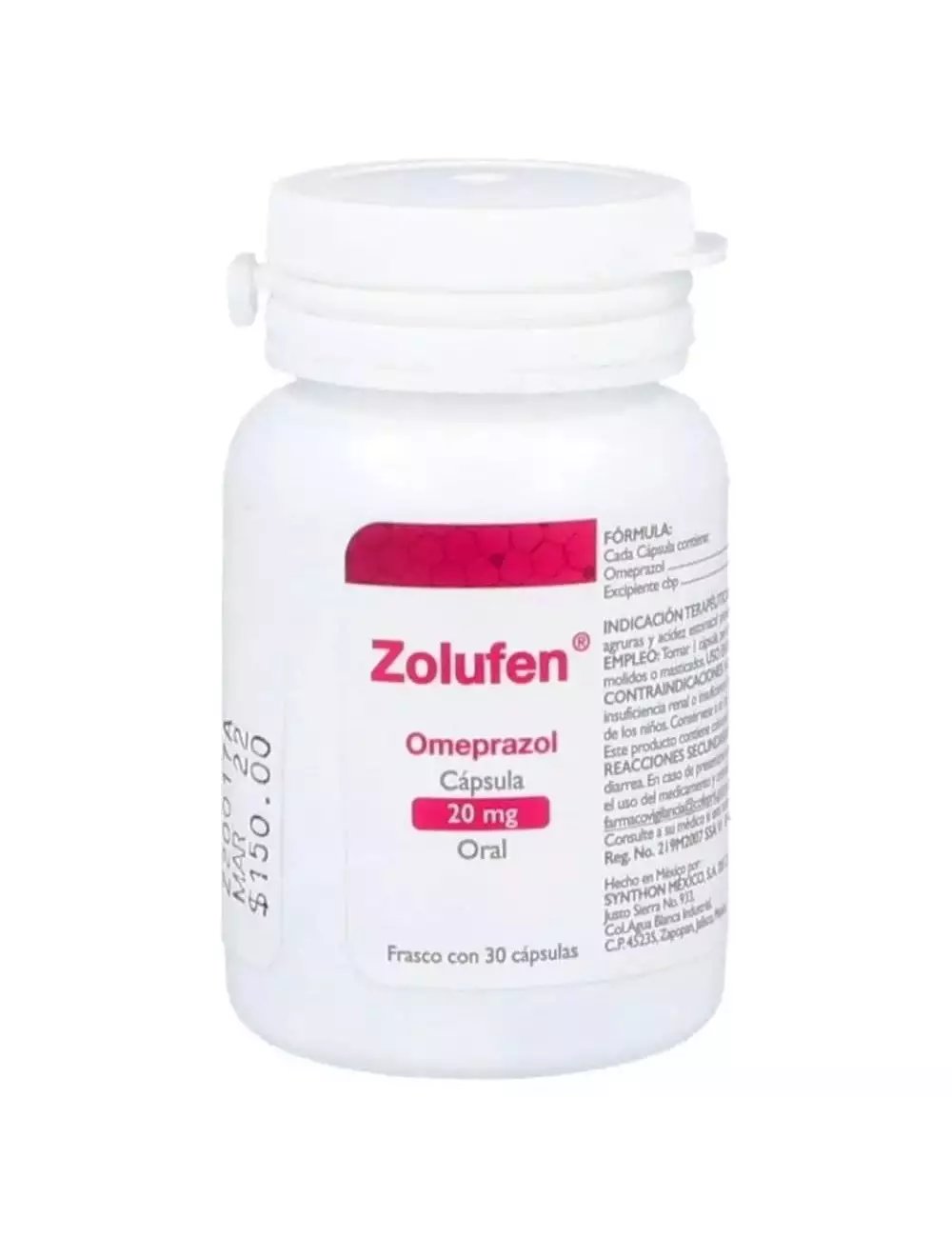 ZOLUFEN CAP 20 MG FCO C/30