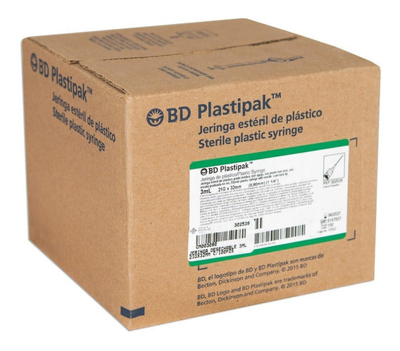 PLASTIPACK 3ML C100 VERDE