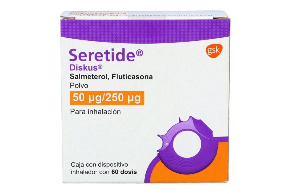 SERETIDE DISKUS 50 250 60 DOSIS