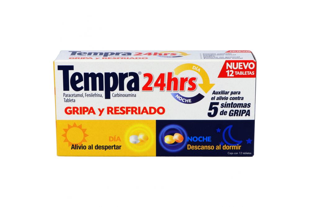 TEMPRA 24H 12 TB DIA NOCHE