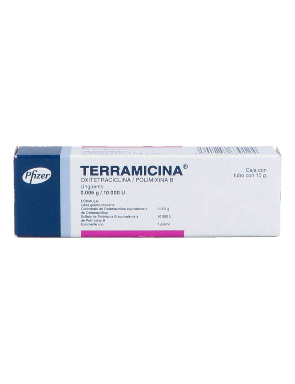 TERRAMICINA UNGUENTO 10 G
