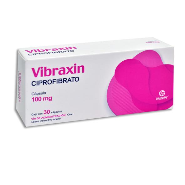 VIBRAXIN 100MG 30 CAP CIPROFIBRATO MAVER