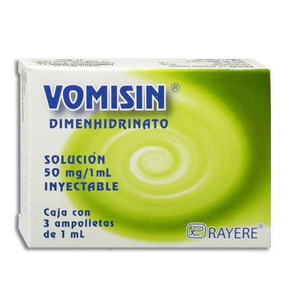 VOMISIN INY 50 MG CAJA C/3 AMP C/1 ML