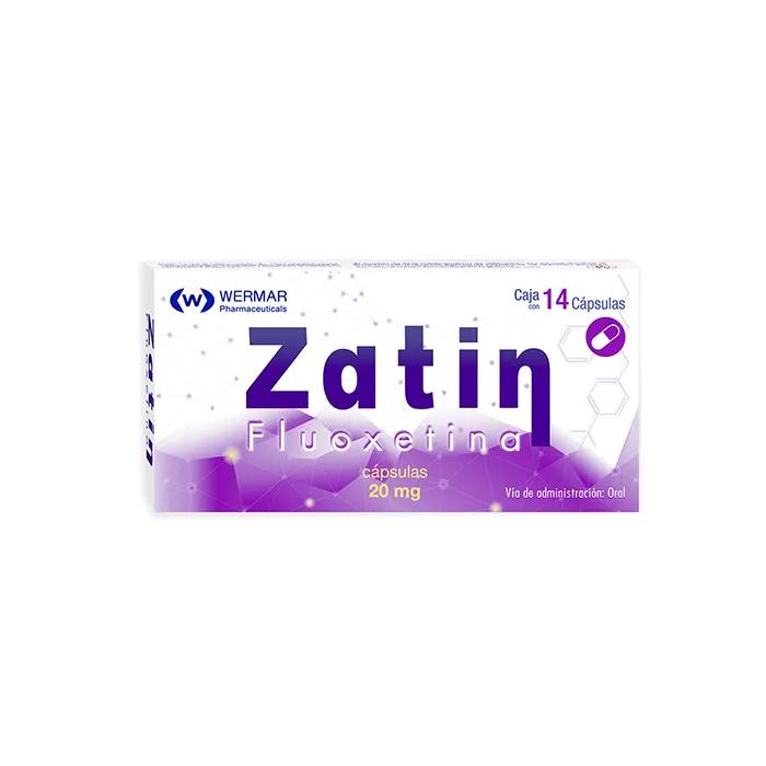 ZATIN 20MG C14 CAPS FLUOXETINA WERMAR 272