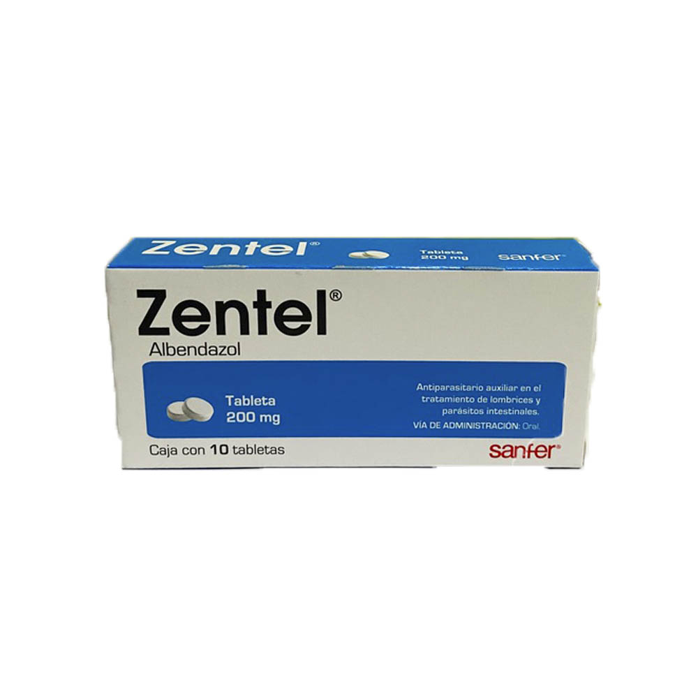 ZENTEL 200MG C10 TABS