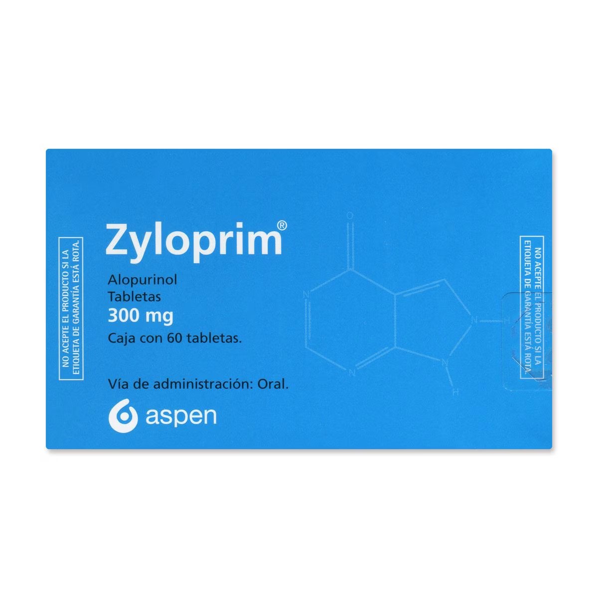 ZYLOPRIM 60 TAB 300 MG