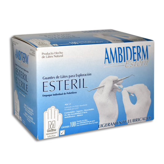 AMBIDERM MED GUANTE EST C100