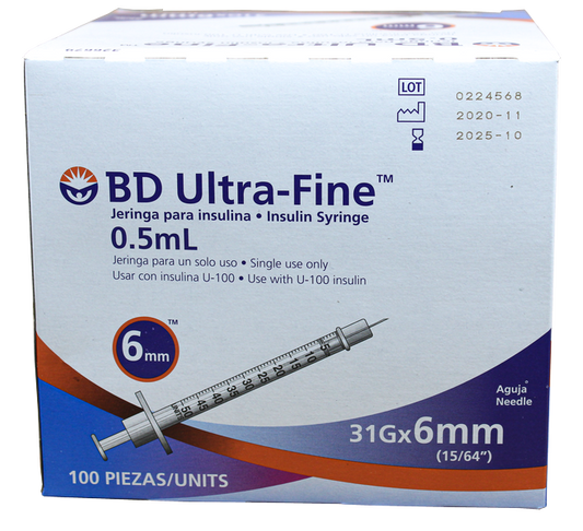 BD JGA INSUL 05ML C100 31GX6MM
