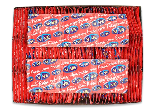 VIVE COLOR FRESA 144 PZAS