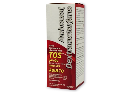 AMBROXOL DEXTROMETORFANO JBE AD 225MG 100ML SANFER JUNIO 25