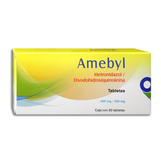 AMEBYL 400 400MG 20 TAB  METRONIDAZ DIYO