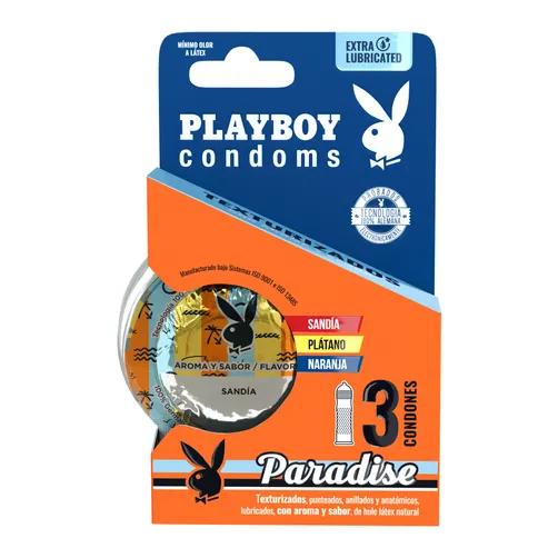 PLAYBOY C3 CONDONES PARADISE TEXT