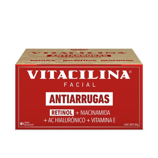 VITACILINA FACIAL ANTIARRUGAS CRM DIA/NOCHE 100G