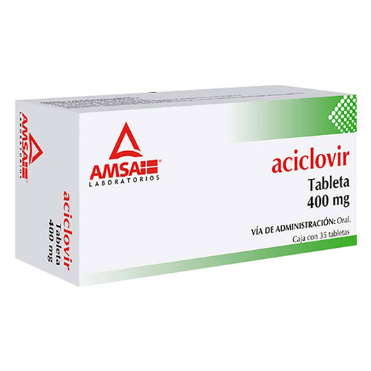 ACICLOVIR TAB 400MG C35 AMSA 35