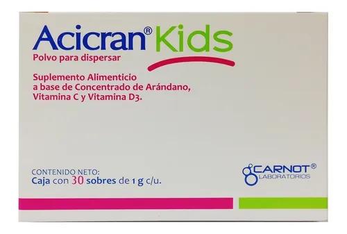 ACICRAN KIDS SUPL ALIM SOB C30