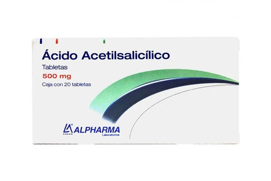 AC ACETILSALICILICO 500MG C20 ALPHARMA