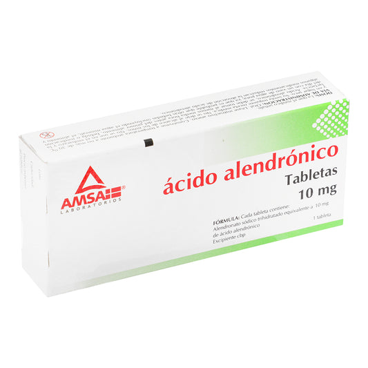ACIDO ALENDROICO 10MG C30 TABS AMSA 100