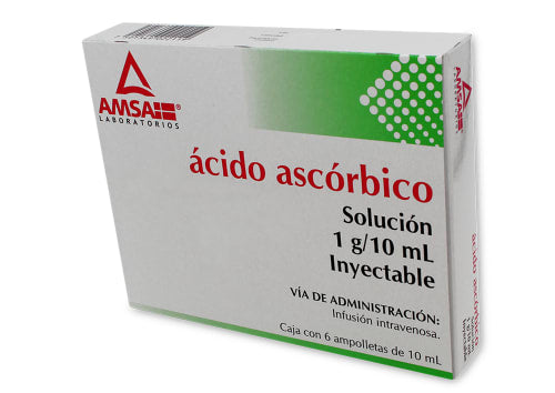 ACIDO ASCORBICO C6 AMPOLLETAS AMSA   126
