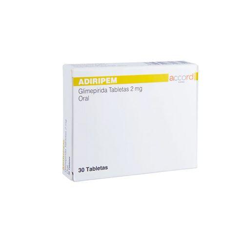 ADIRIPEM 2MG C30 TABS GLIMEPIRIDA  ACCORD
