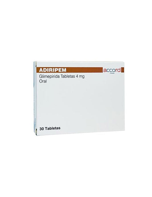 ADIRIPEM 4MG C30 TABS   GLIMEPIRIDA    ACCORD FARMA