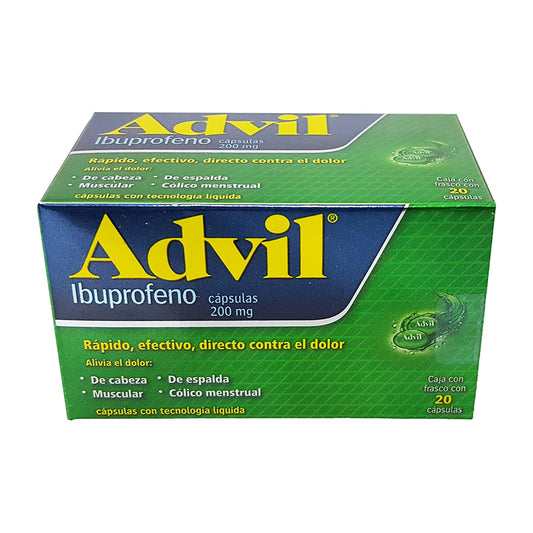 ADVIL FAST 200MG C20 CAPS