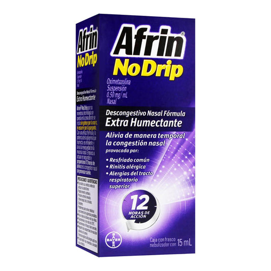 AFRIN NO DRIP SOL 15ML EX HUME MORADO    36