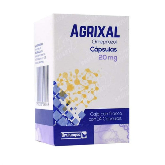 AGRIXAL 20MG C14 CAPS OMEPRAZOL BRULUAGSA