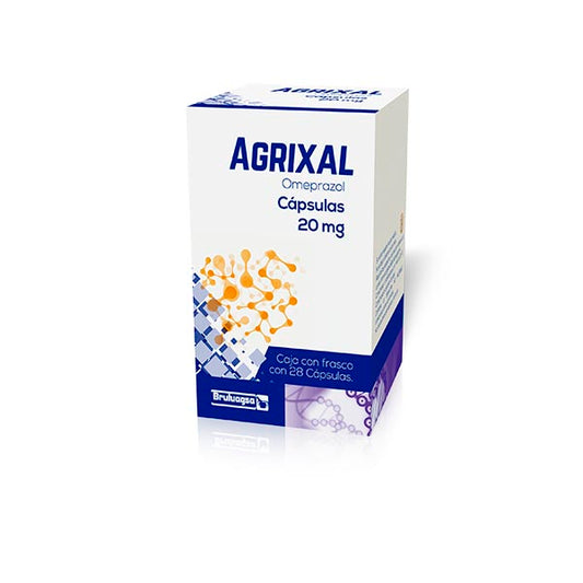 AGRIXAL  20MG C28 CAPS OMEPRAZOL BRULUAGSA