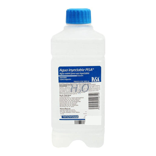 AGUA INY 1000ML PLAST P IRRIG    6