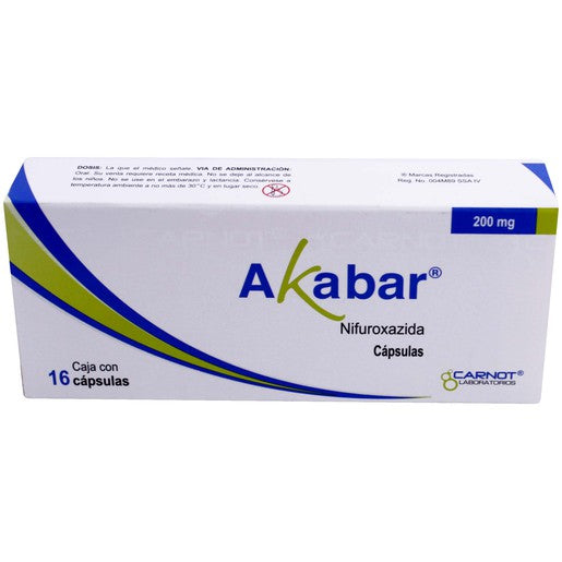 AKABAR 200 MG CAPS C 16
