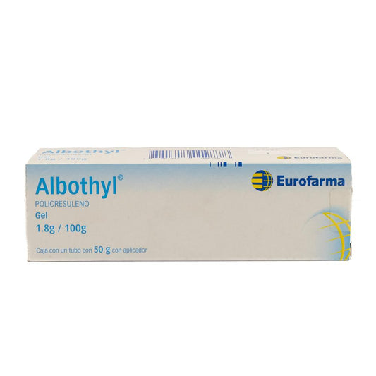 ALBOTHYL POLICRESULENO GEL 1.8G/100G TUB 50G EUROFARMA