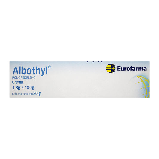 ALBOTHYL POLICRESULENO CRM 1.8G/100G TUB 30G EUROFARMA