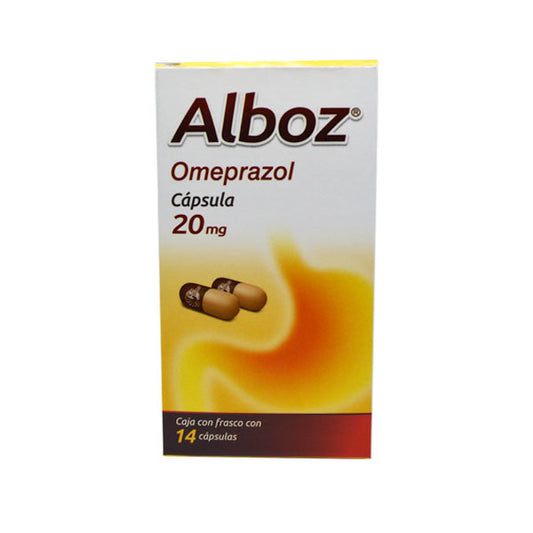 ALBOZ 20MG C14 CAPS OMEPRAZOL COLLINS
