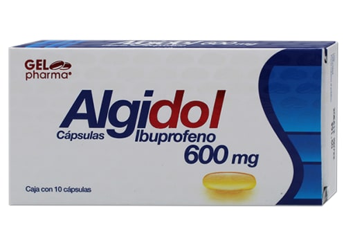 ALGIDOL 600MG C10 CAPS IBUPROFENO GELPHARMA 294