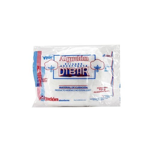 ALGODON 10G C30 PZAS DIBAR