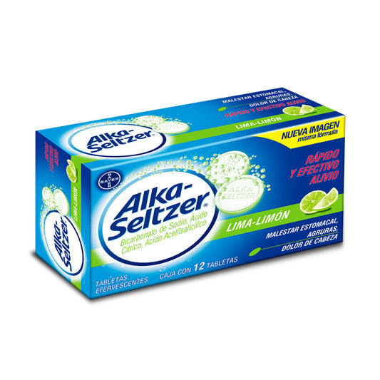 ALKA SELTZER T 12 LIMA LIMON JULIO 25    150