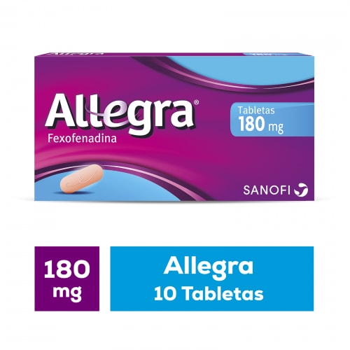 ALLEGRA 180 MG C 10 COMPR
